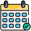 Event space scheduling Icon