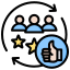 Customer Satisfaction Score (CSAT) icon